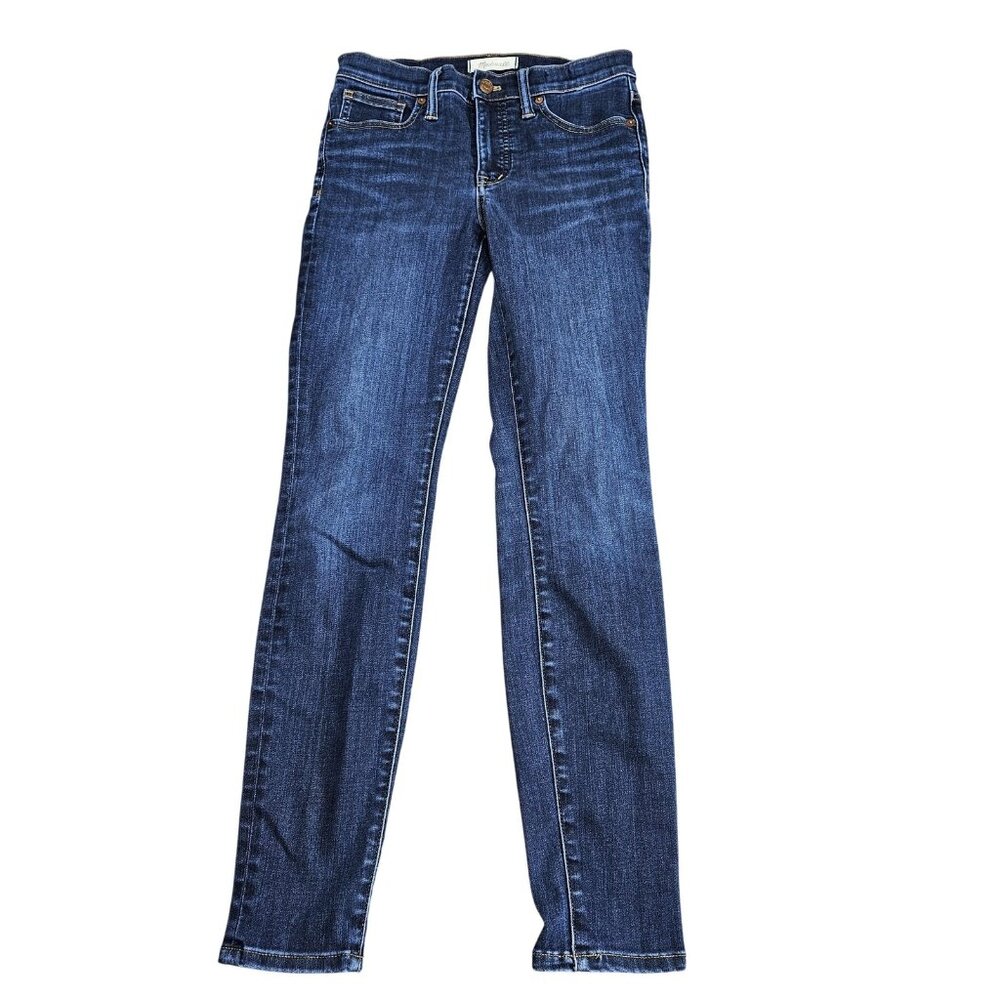Madewell Jeans Womens 26‎ Blue High Rise Skinny Stretch Denim Pants